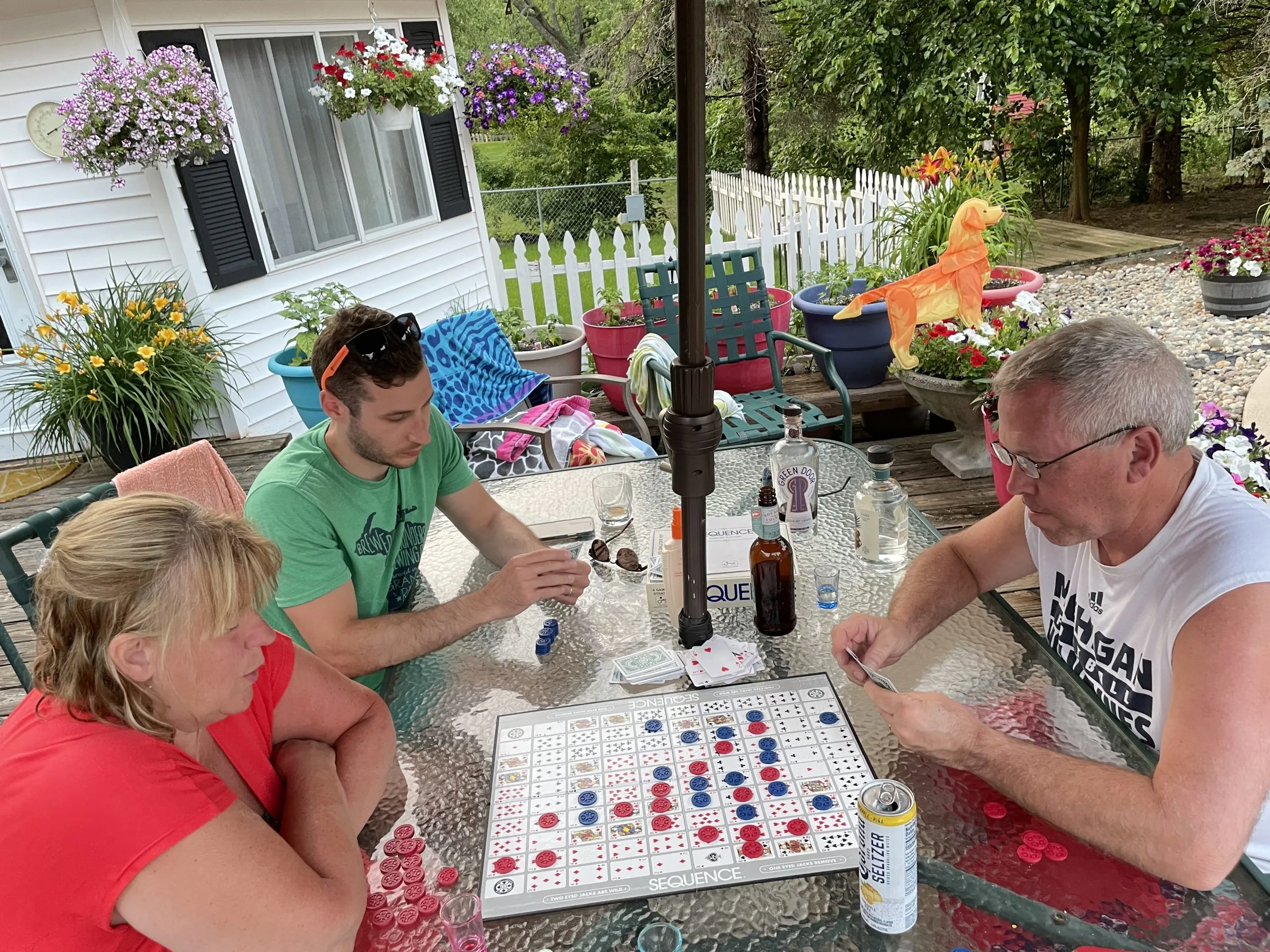 The bottles on the table might have had something to do with our poor gameplay…