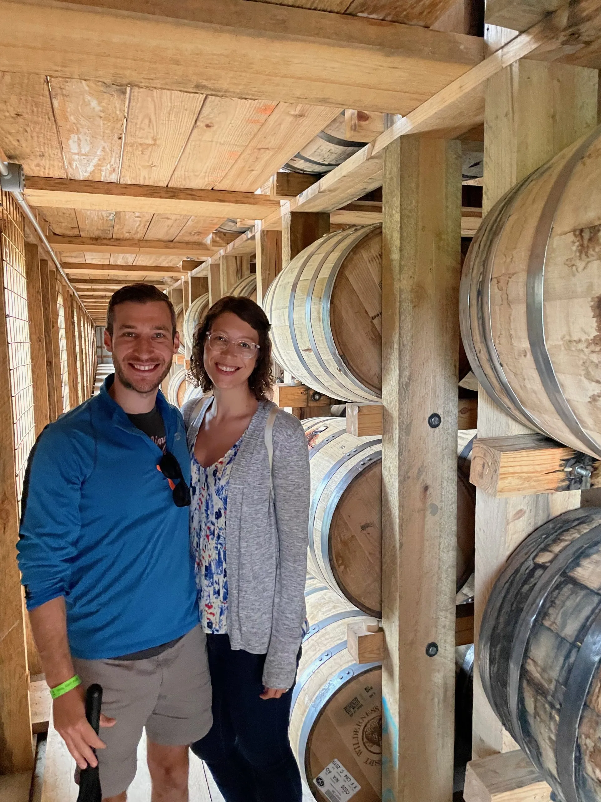 Up close and personal with the barrels